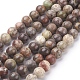 Chapelets de perles en pierre gemme naturelle G-D062-6mm-1-1
