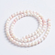 Fili di perle di conchiglia rosa naturale X-SSHEL-L016-18A-3
