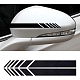 1Pair Reflective Car Stickers Decal for Rear View Mirror Car Sticker Decor DIY Car Body Sticker Side Decal Stripe for SUV Truck Vinyl Graphic ST-F708-1-4
