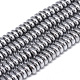 Electroplate Non-magnetic Synthetic Hematite Beads Strands X-G-T061-42J-1