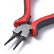 Juegos de herramientas de joyería de hierro: alicates de punta redonda PT-R009-03-4