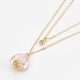 Colliers à étages en perles de keshi en perles baroques naturelles NJEW-JN02255-3