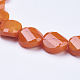 Chapelets de perles en verre électroplaqué GLAA-K033-02A-B03-2