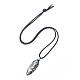 Alloy Pendant Necklaces NJEW-F235-09AS-2