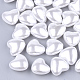 Perles d'imitation en plastique ABS écologiques OACR-T012-15A-1