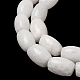 Chapelets de perles de jade teintes naturelles G-M402-A01-11-4