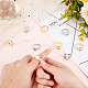 Kit de fabricación de anillos de dedo de cúpula en blanco diy dicosmetic DIY-DC0001-61-3