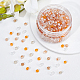Fili di perle di vetro placcate sunnyclue GLAA-SC0001-21-4