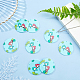 SUNNYCLUE 1 Box 12Pcs Birds Charms Acrylic Pendant Charm Bulk Cartoon Animal Jewelry Findings for Earring Bracelet Necklace Wine Glass Charms Jewelry Making Supplies Craft KY-SC0001-28-4