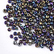 Perles de rocaille de verre opaques SEED-S023-01C-09-2