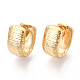 Латунные серьги обруча EJEW-N061-03G-1