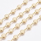 Handgefertigte Perlenketten aus Messing CHC-I028-01G-2