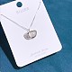 925 Sterling Silver Pendant Necklaces NJEW-BB34947-P-4