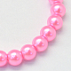 Chapelets de perles rondes en verre peint HY-Q003-6mm-68-2