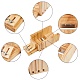 Seifenschneider-Set aus Holz AJEW-WH0114-51-6
