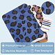 Ткань с леопардовым принтом гладить/пришивать заплатки DIY-WH0308-192-3