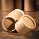 Benecreat 12 pièces 50 ml tubes en carton kraft burlywood tubes ronds en papier kraft pour crayons caddy à thé café artisanat cosmétique emballage cadeau CBOX-BC0001-26C-A-4