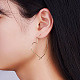 SHEGRACE 925 Sterling Silver Hoop Earrings JE525B-3