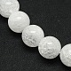 Chapelets de perles en quartz naturel craquelé G-N0007-12mm-11-1