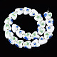 Handgemachte Porzellan-Keramik-Perlenstränge PORC-S502-043A-2