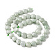 Natürliche myanmarische Jade / burmesische Jade-Perlenstränge G-C238-15-3