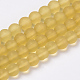 Chapelets de perles en verre transparente   GLAA-Q064-11-8mm-1