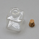 Glass Bottle Bead Containers AJEW-R045-13-3