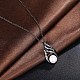 Ожерелье моды латуни кулон NJEW-BB23122-3