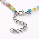 Semences de verre colliers de perles NJEW-JN03290-02-3