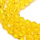 Transparent Glass Beads Strands GLAA-F029-4mm-22-3