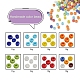 8 cuentas de semillas de vidrio de colores SEED-YW0001-59-2