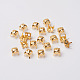 Квадрат медные сеттинги горный хрусталь коготь KK-O084-05G-8x8mm-01-1