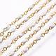 Ion Plating(IP) Classic Plain 304 Stainless Steel Mens Womens Chain Necklaces NJEW-I207-02G-1