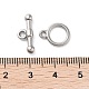 Застежки-кольца из нержавеющей стали марки 304 STAS-A092-09G-P-3