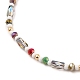 Verstellbarer Nylonfaden geflochtene Perlen Armbänder BJEW-JB05585-2