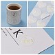 Heart and Flat Round with Word Love Valentine's Stickers Self Adhesive Tag Labels X-DIY-E023-05-4