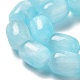 Brins de perles de sélénite naturelles G-F750-03-4