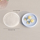 Moules de dessous de verre en silicone de qualité alimentaire bricolage PW-WG92020-08-1