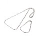 304 Stainless Steel Figaro Chains Jewelry Sets SJEW-O030-01-1