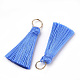 Décoration de pendentifs pompon en fil de nylon FIND-Q065-3.5cm-A04-2