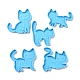 Силиконовые Молды для кулона в форме черепа и кошки DIY-L067-J01-2