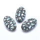 Perles naturelles de larimar G-P380-20-1