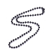 304 Stainless Steel Ball Chain Necklace NJEW-G340-05B-02-2