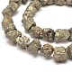 Natural Pyrite Nuggets Beads Strands G-I125-87-3