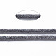 コットン糸  マクラメコード  装飾的な糸のスレッド  DIYの工芸品について  ギフトラッピングとジュエリー作り  グレー  3mm  約54.68ヤード（50m）/ロール OCOR-T001-01-20-3