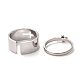 304 Stainless Steel Finger Rings Sets RJEW-F117-02P-3