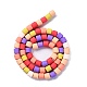Polymer Clay Bead Strands CLAY-T001-C29-4