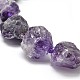 Diseño perfecto de piedras preciosas naturales collares de abalorios NJEW-L345-E11-2