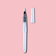 水着色筆ペン  絵筆  水溶性色鉛筆用  ホワイト  12x1.3cm  小筆先：12x1.5mm X-DRAW-PW0001-136A-1