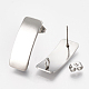 304 Stainless Steel Stud Earring Findings STAS-Q231-08A-1